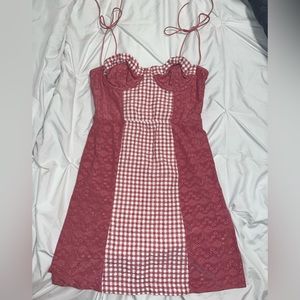 URBAN OUTFITTERS corset dress